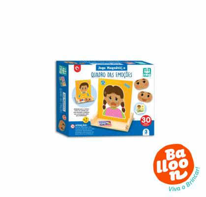 JOGO MAGNÉTICO QUADRO DAS EMOÇÕES