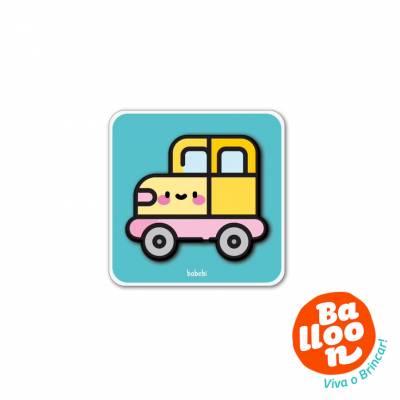 QUEBRA -CABEÇA 4 PARTES CARRO