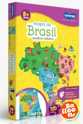 QUEBRA-CABEÇA MAPA DO BRASIL