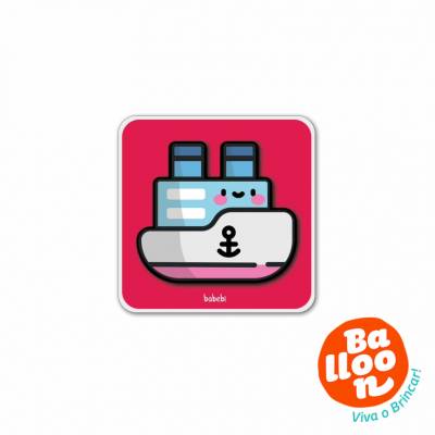 QUEBRA-CABEÇA 4 PARTES NAVIO