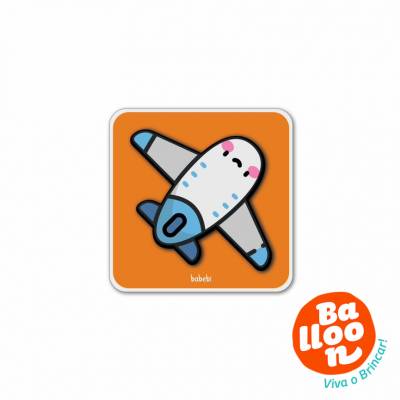 QUEBRA-CABEÇA 4 PARTES AVIÃO