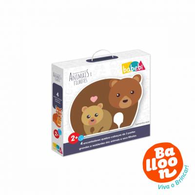 QUEBRA-CABEÇAS ANIMAIS E FILHOTES
