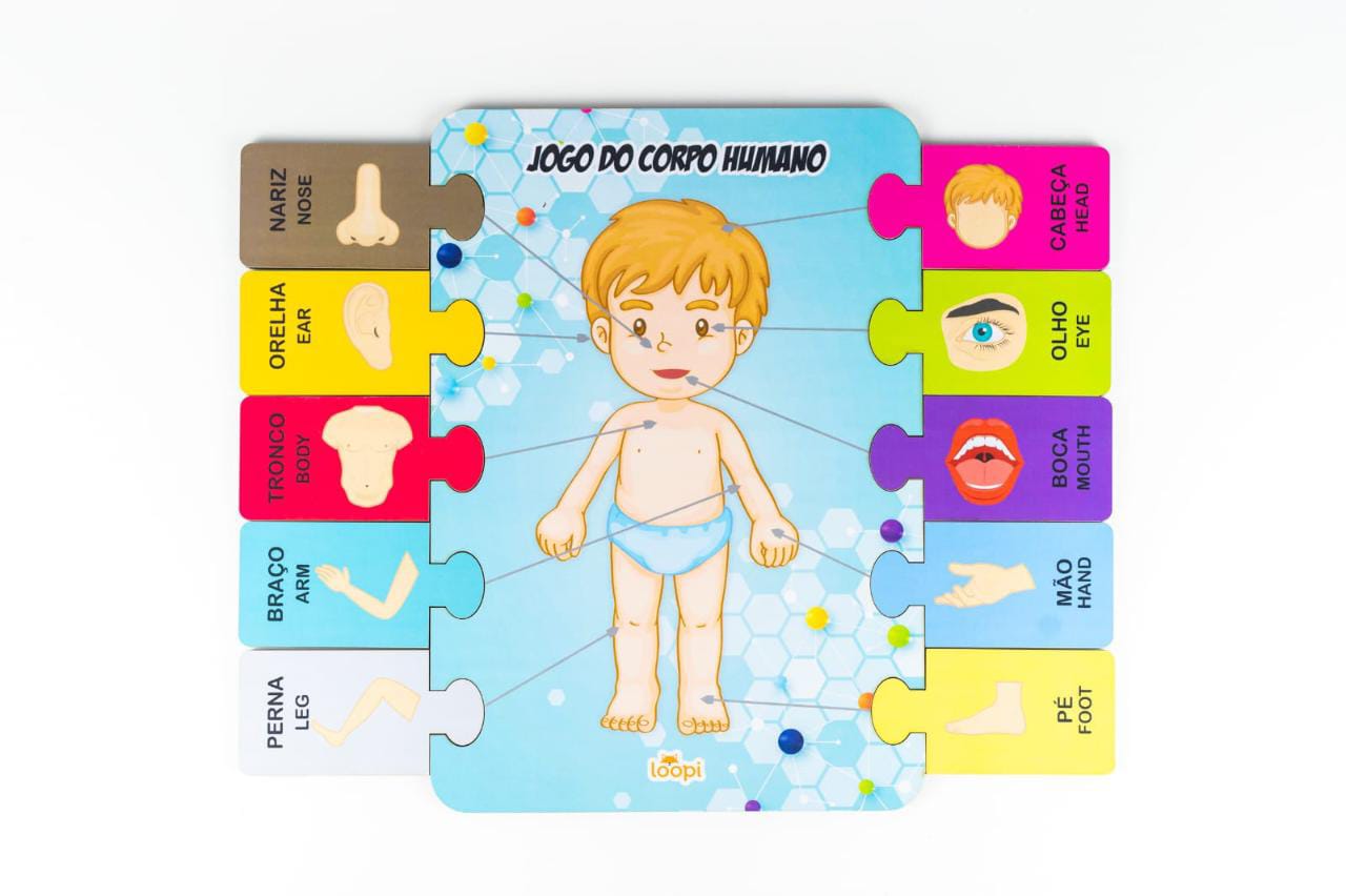JOGO DO CORPO HUMANO - Balloon - Viva o brincar